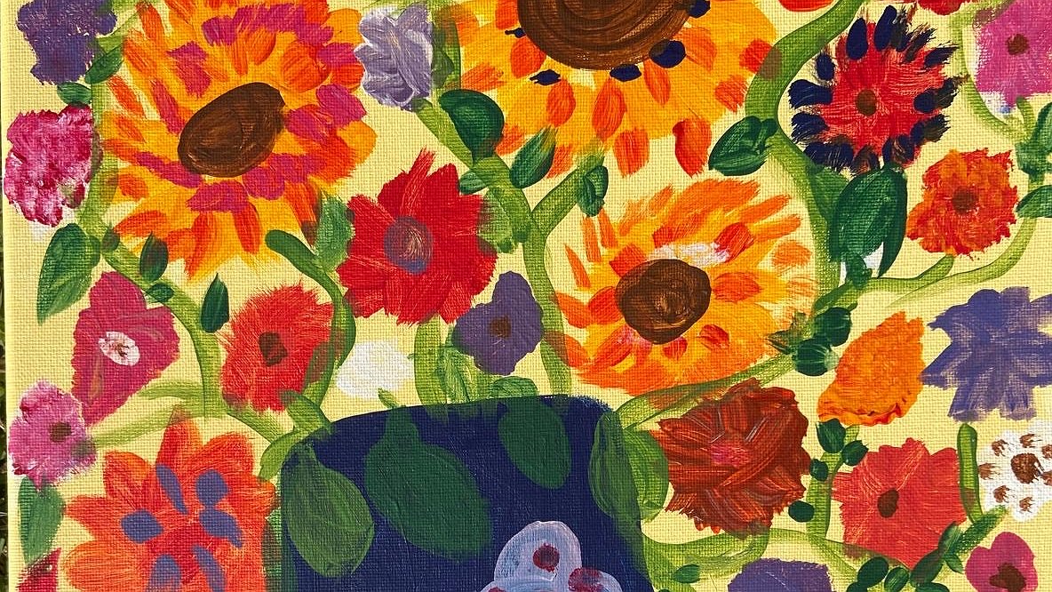 Acrylic Ink Painting