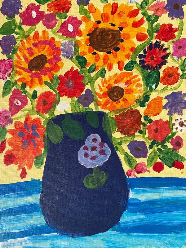 Acrylic Ink Painting